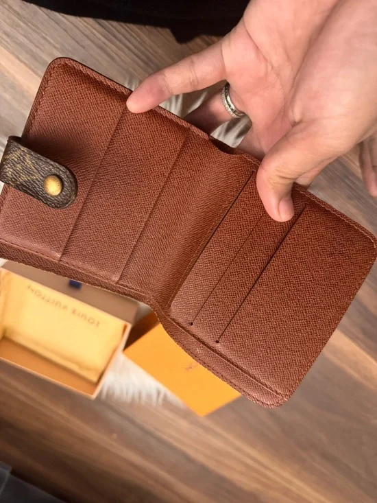 Louis Vuitton Monogram Brown Compact Wallet